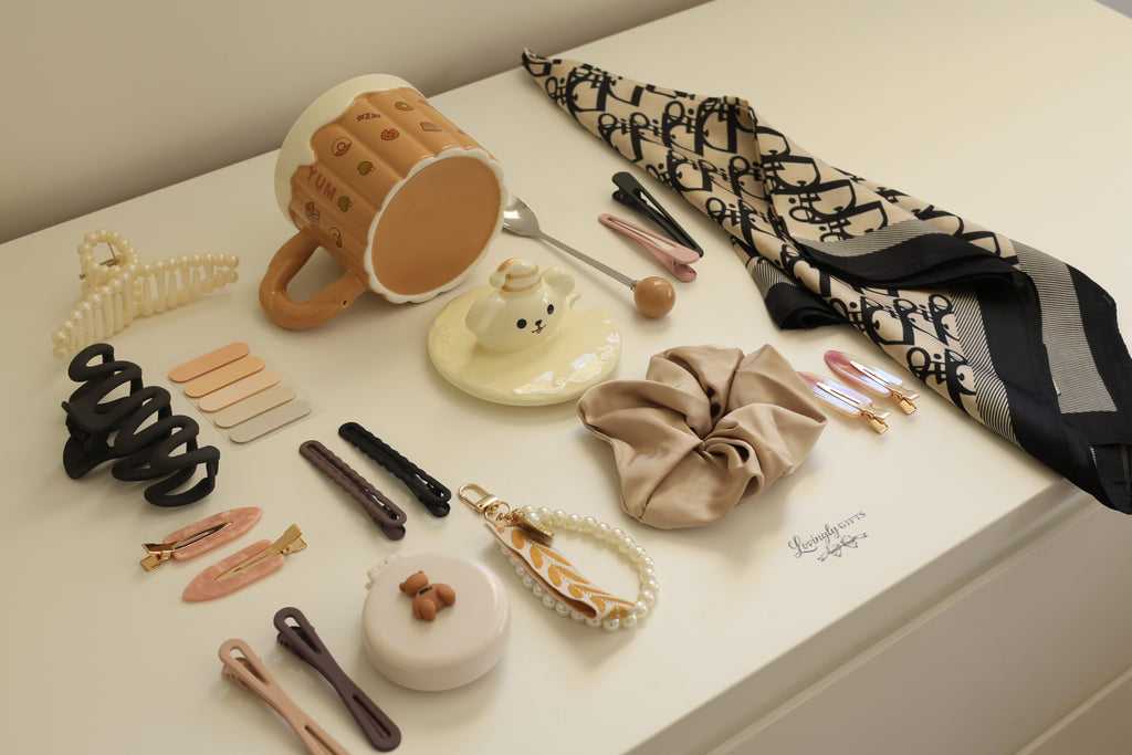 Beige Noir Aesthetic Gift Box