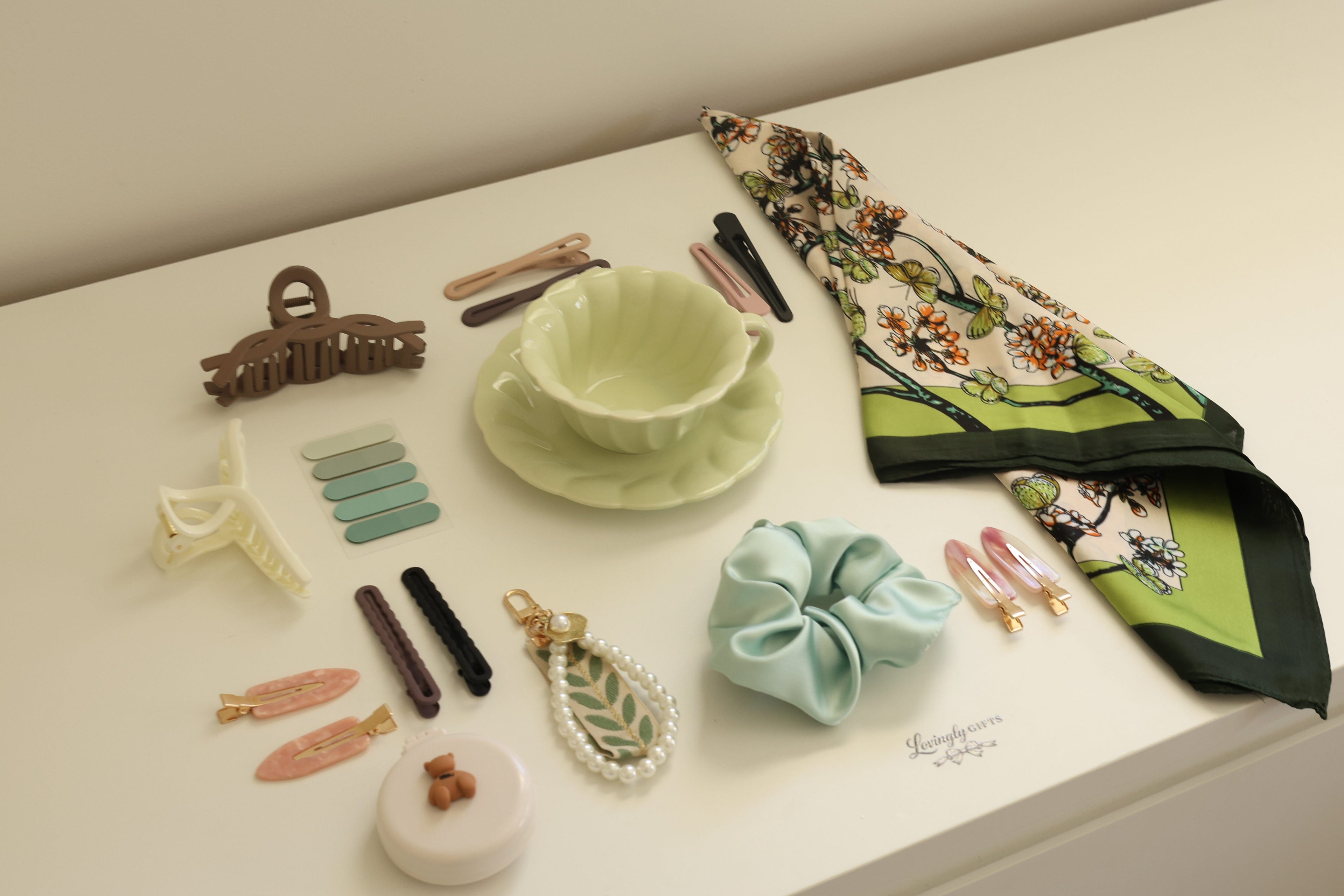 Green Aesthetic Gift Box