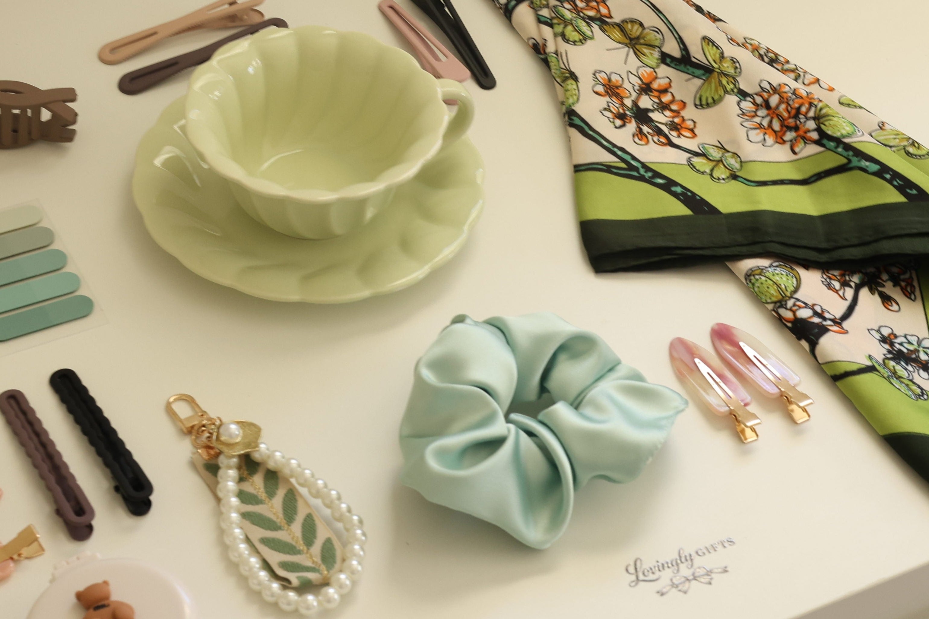 Green Aesthetic Gift Box