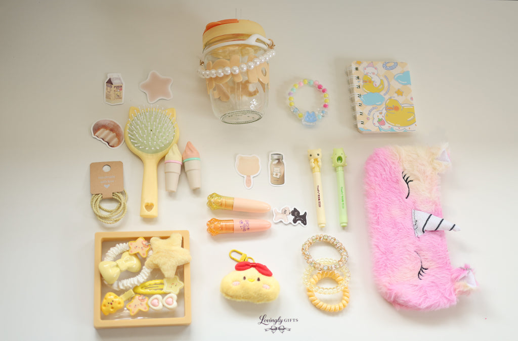 Yellow Kids Gift Box